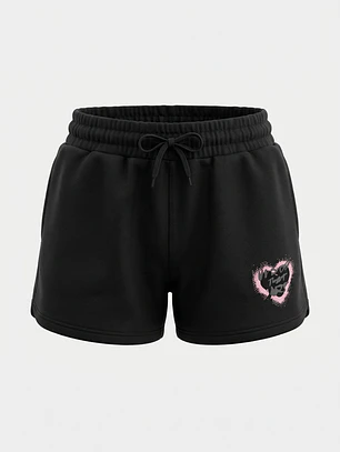Short Franela Lola Negro