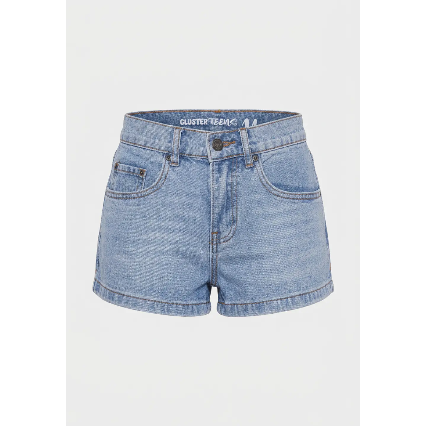 Short Denim Leopardo Lola Azul 1