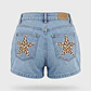 Short Denim Leopardo Lola Azul - Miniatura 2