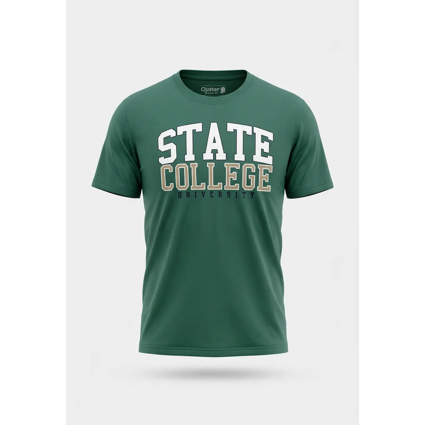 Polera College Niño Verde 1