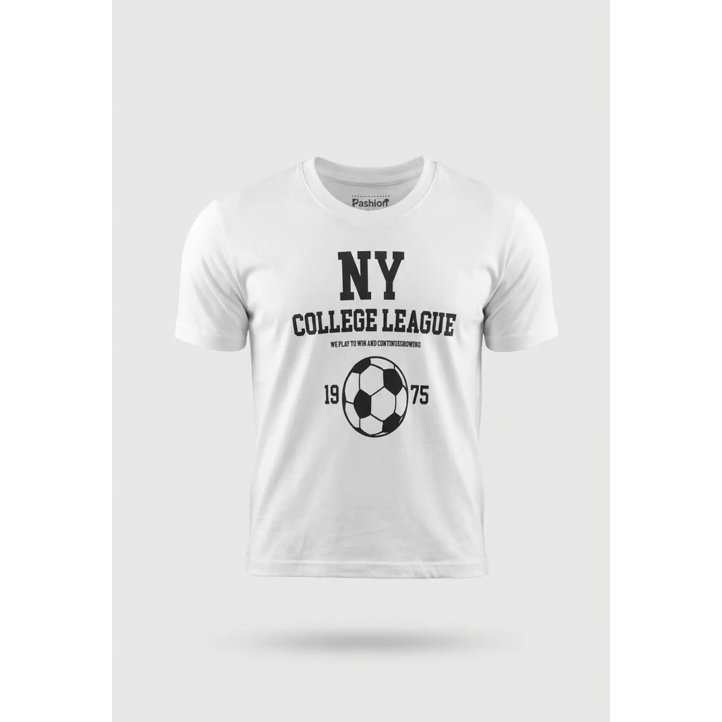Polera College Niño Blanco 1