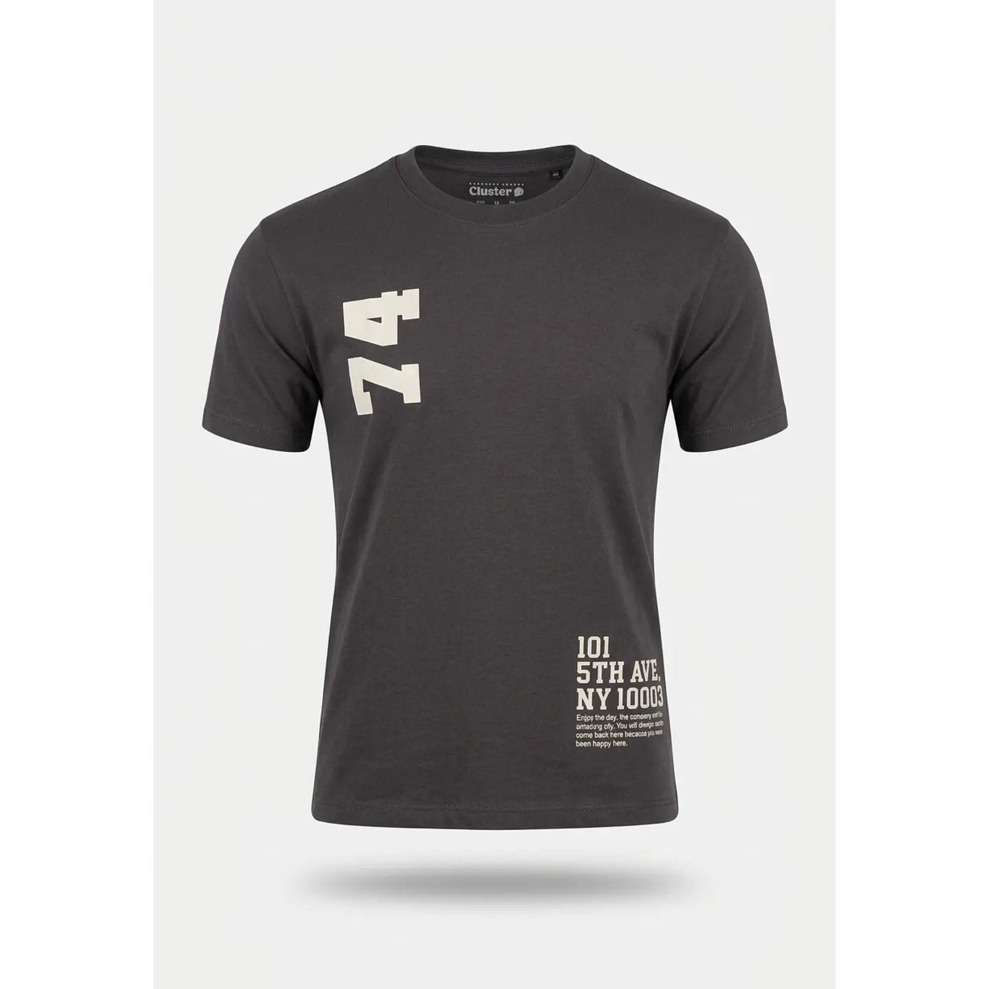 Polera College Niño Acero 1