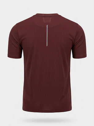 Polera Active Slim Hombre Burdeo