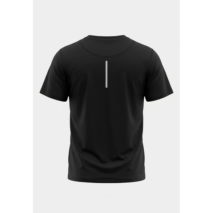 Polera Active Slim Hombre Negro 2