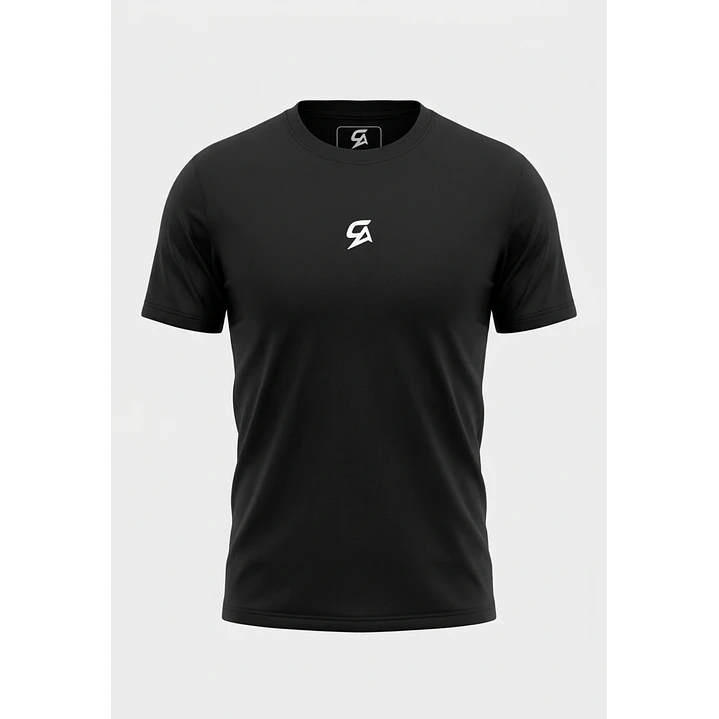 Polera Active Slim Hombre Negro 1