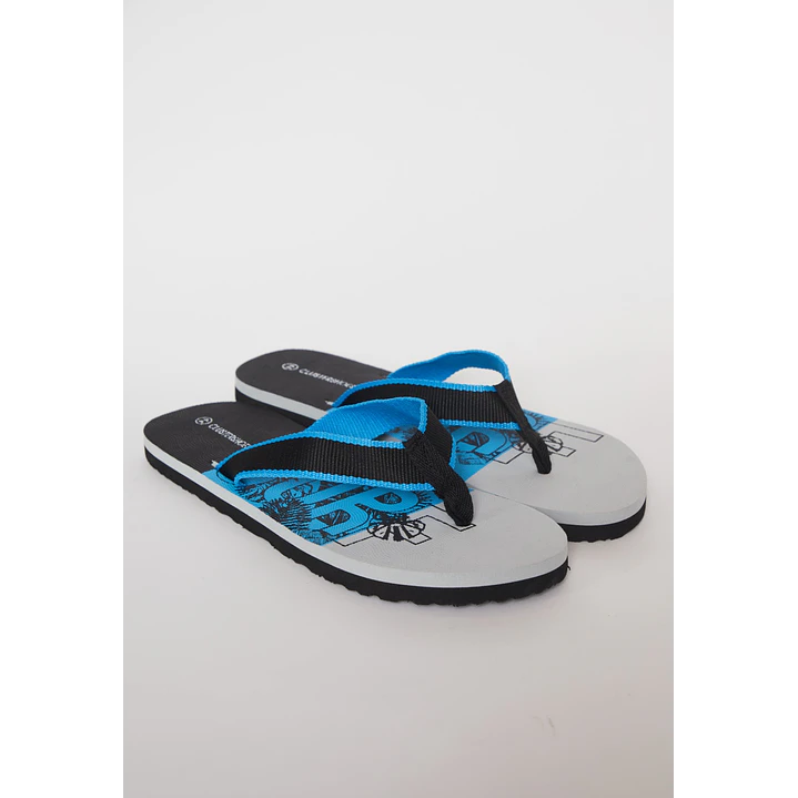 Hawaiana Tela Hombre Negro 1