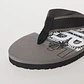 Hawaiana Tela Hombre Gris - Miniatura 3