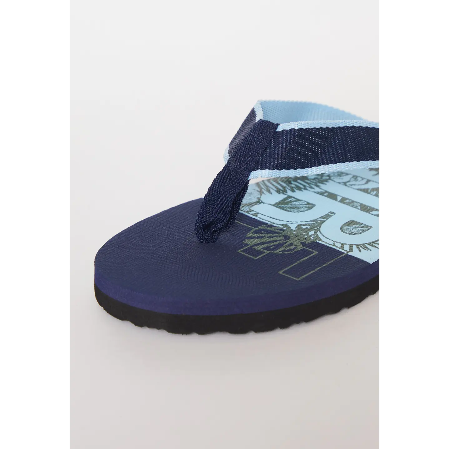 Hawaiana Tela Hombre Azul 3
