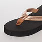Hawaiana Tela Mujer Beige - Miniatura 3