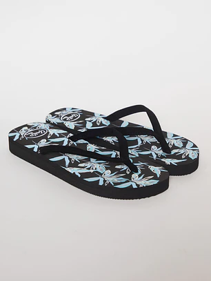 Hawaiana Tela Mujer Negro