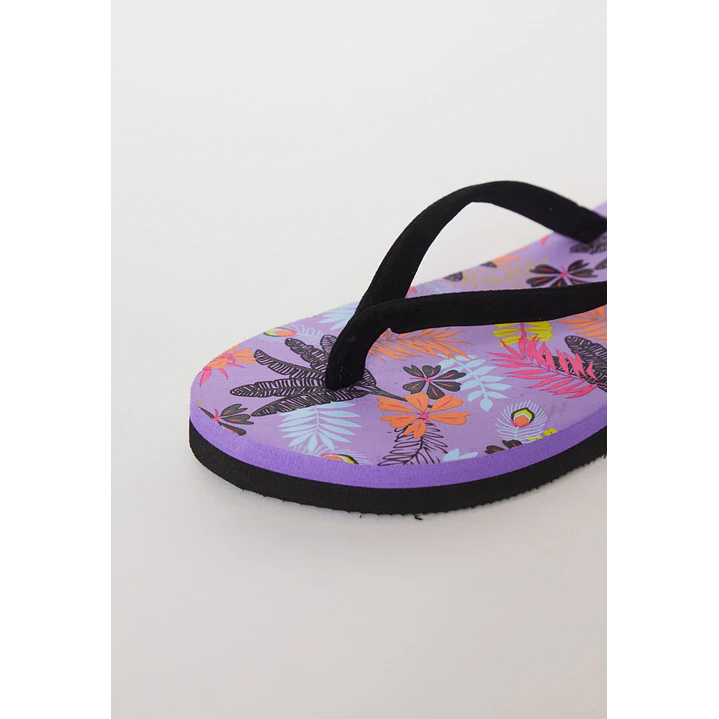 Hawaiana Tela Mujer Morado 3