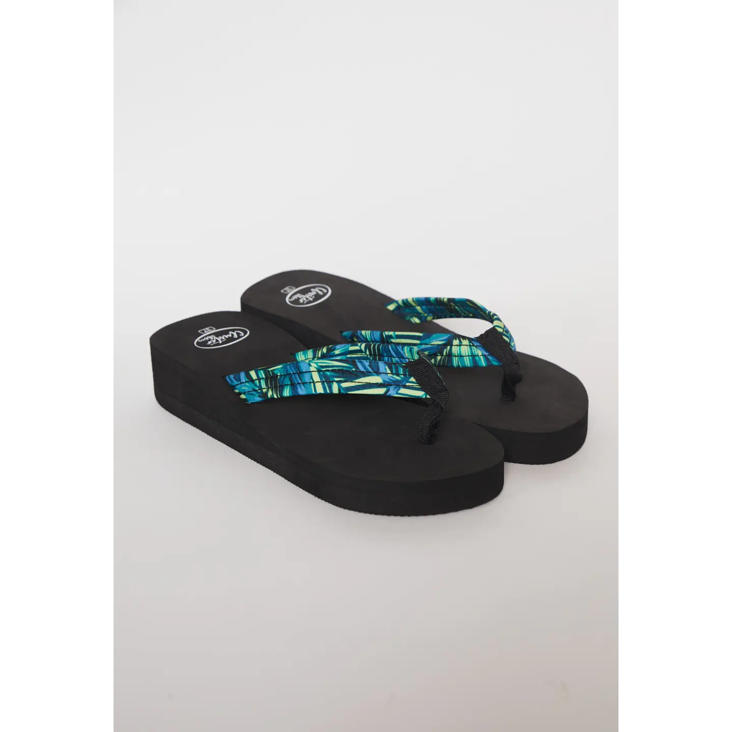 Hawaiana Tela Mujer Azul 1