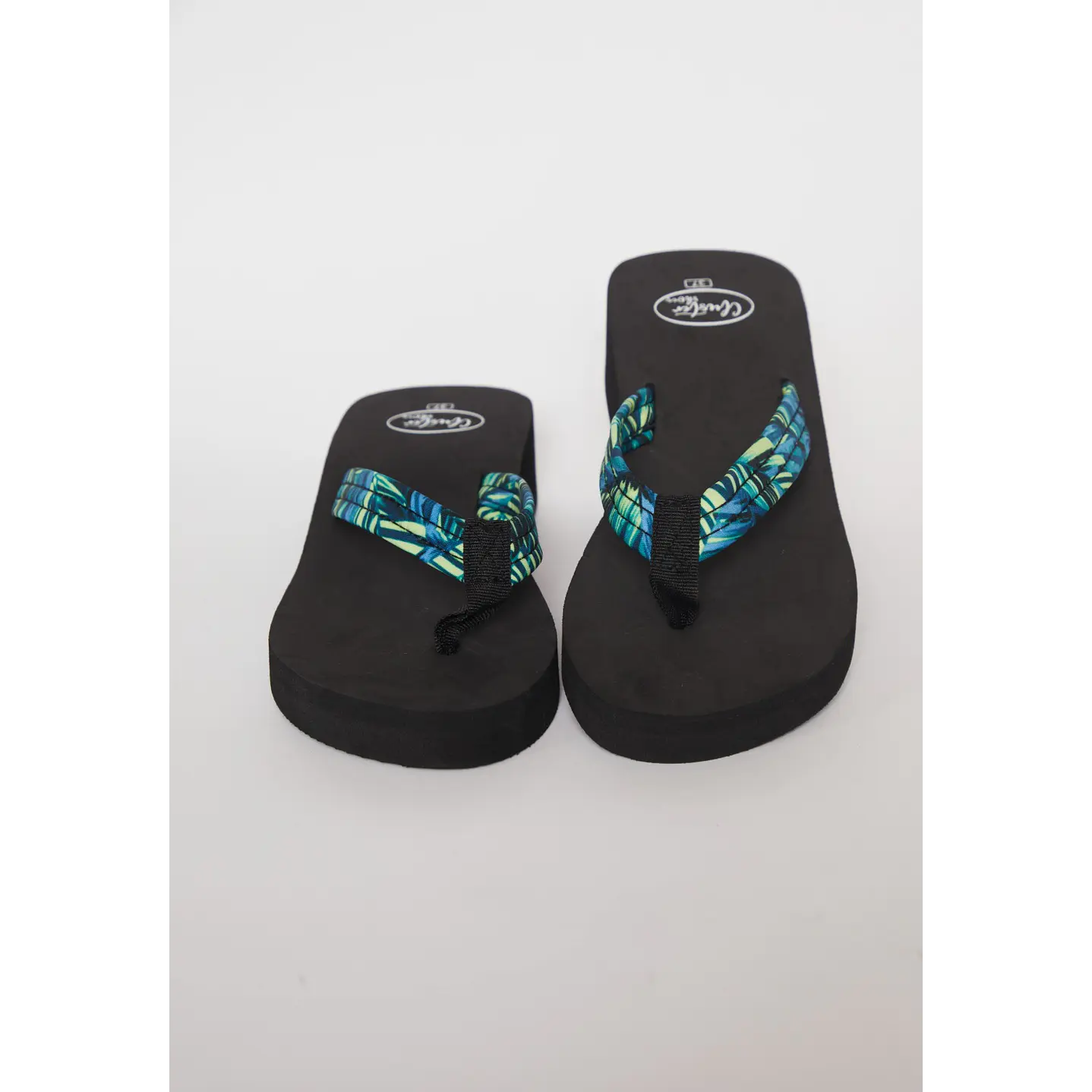 Hawaiana Tela Mujer Azul 2