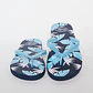 Hawaiana Hojas Mujer Celeste - Miniatura 3