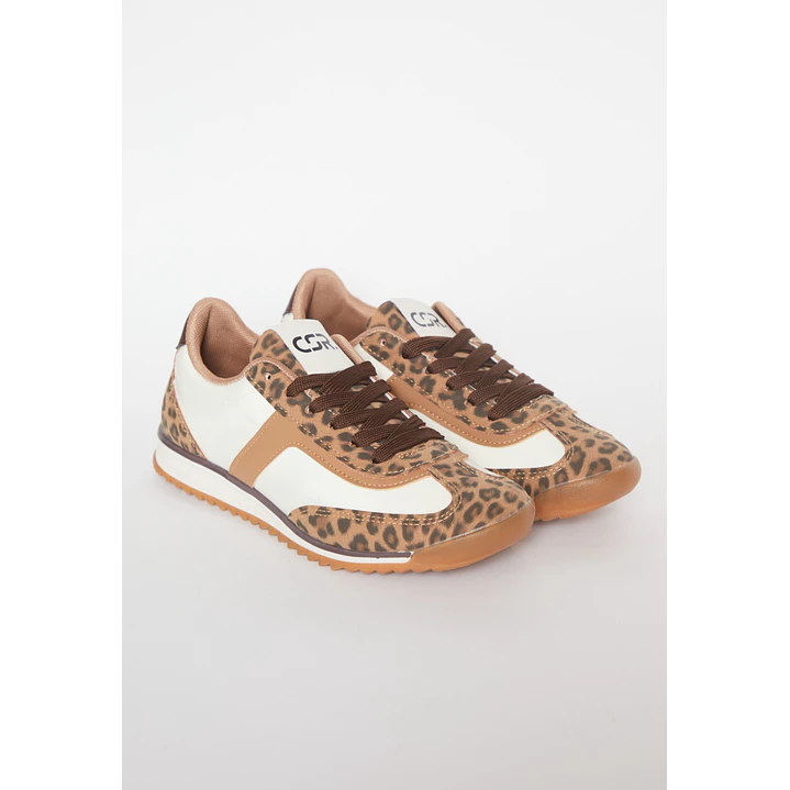 Zapatilla Urbana Mujer Beige 1
