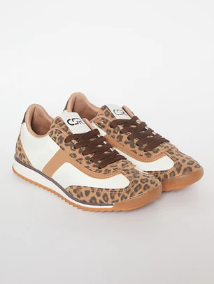 Zapatilla Urbana Mujer Beige