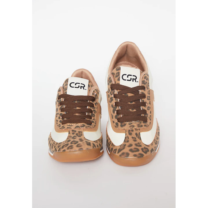 Zapatilla Urbana Mujer Beige 2