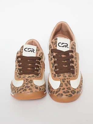 Zapatilla Urbana Mujer Beige