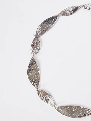 Cinturón Cadena Mujer Plateado