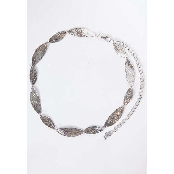 Cinturón Cadena Mujer Plateado 1
