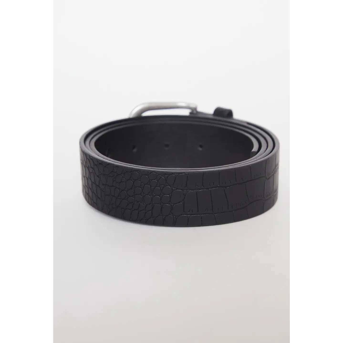 Cinturón Piel Hombre Negro 2