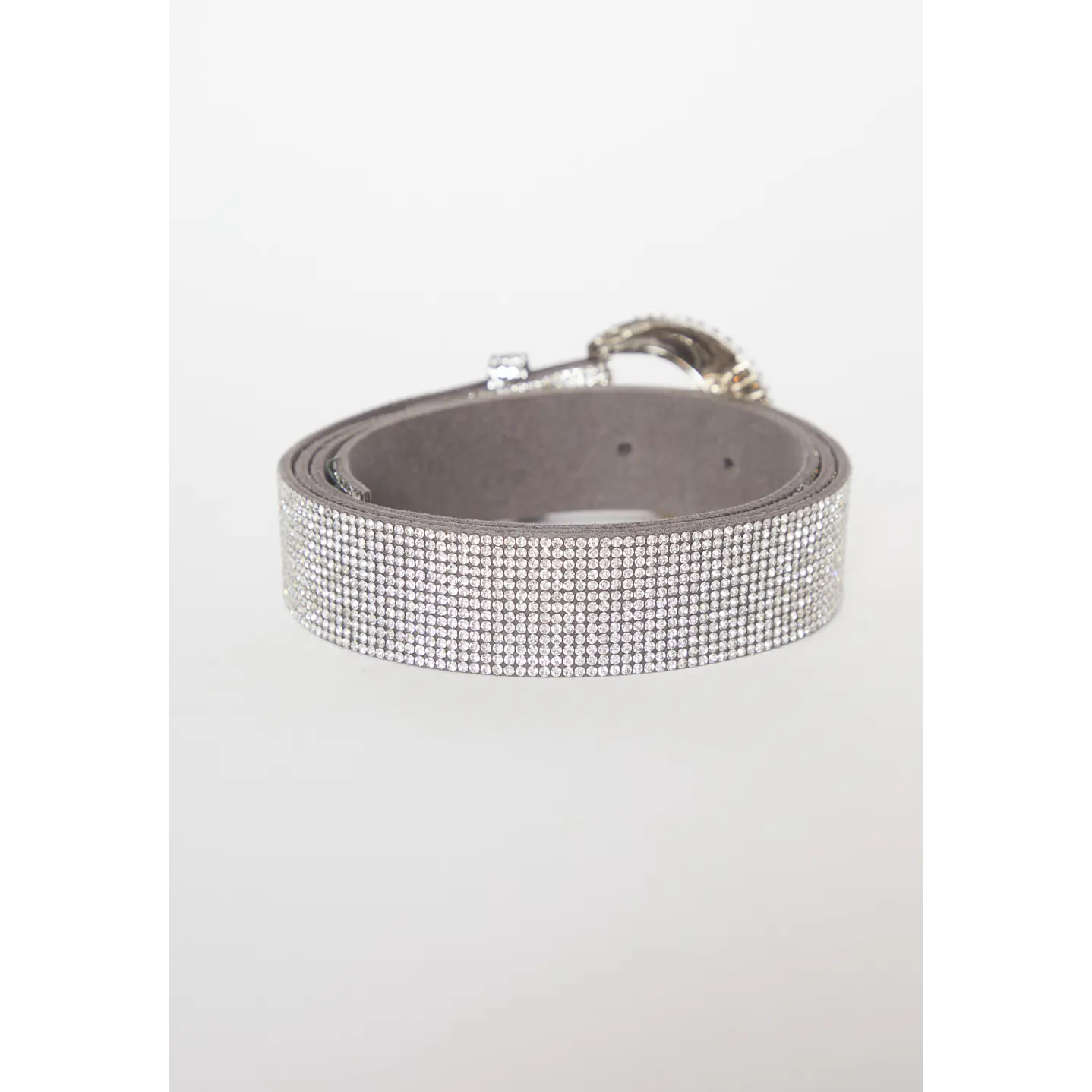 Cinturón Brillo Mujer Plateado 2