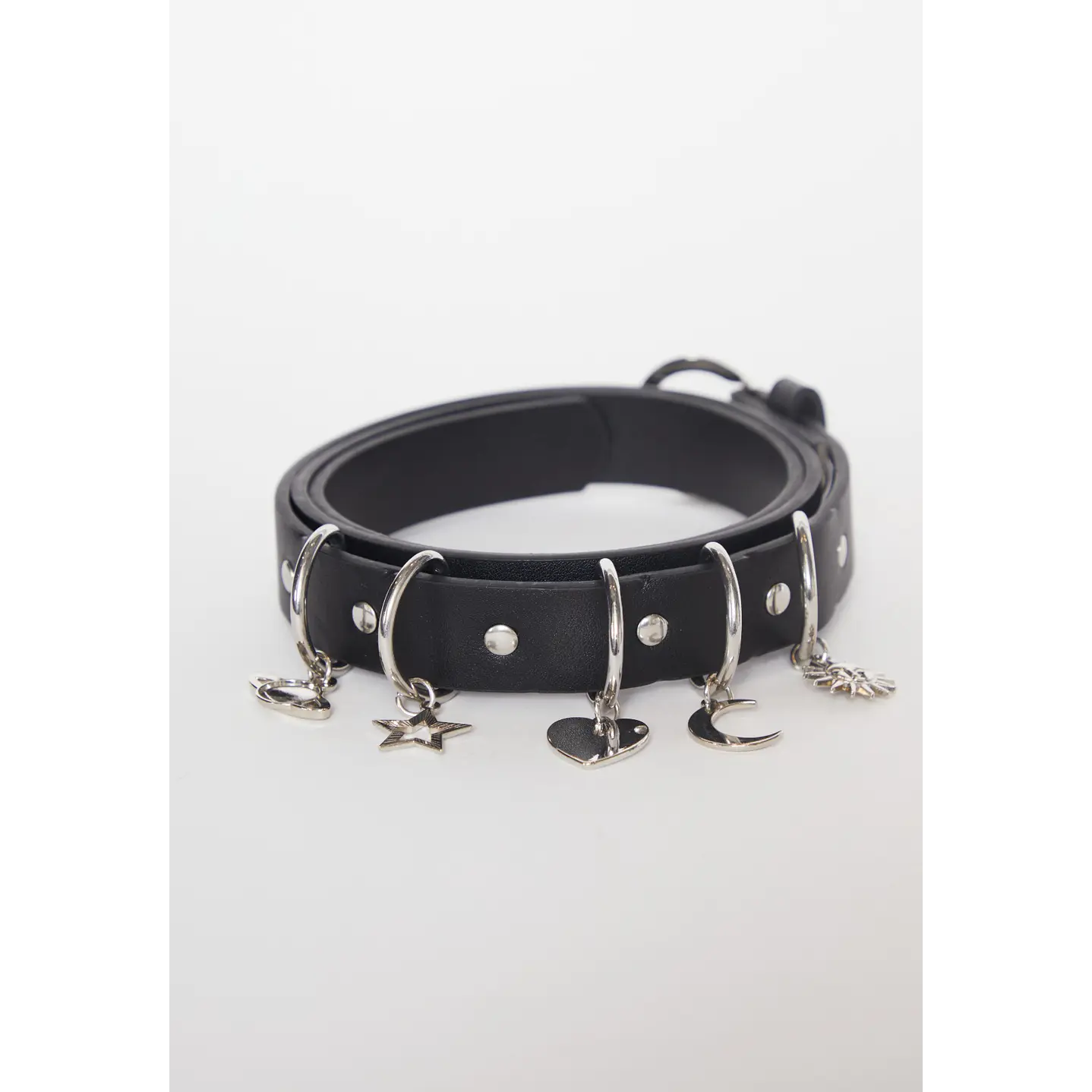 Cinturón Aros  Mujer Negro 2