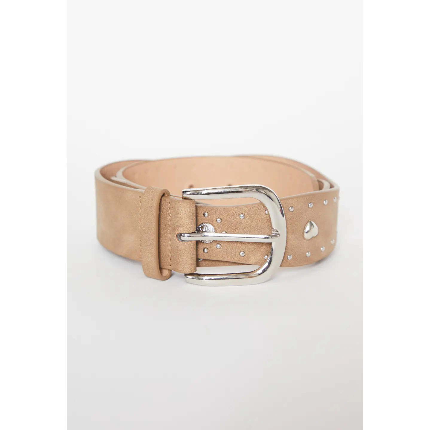 Cinturón Heart Mujer Beige 1