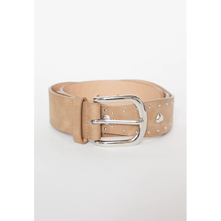 Cinturón Heart Mujer Beige 1