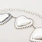 Cinturón Cadena  Heart Mujer Plateado - Miniatura 2