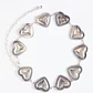 Cinturón Cadena  Heart Mujer Plateado - Miniatura 1