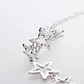 Cinturón Cadena Estrella  Mujer Plateado - Miniatura 1