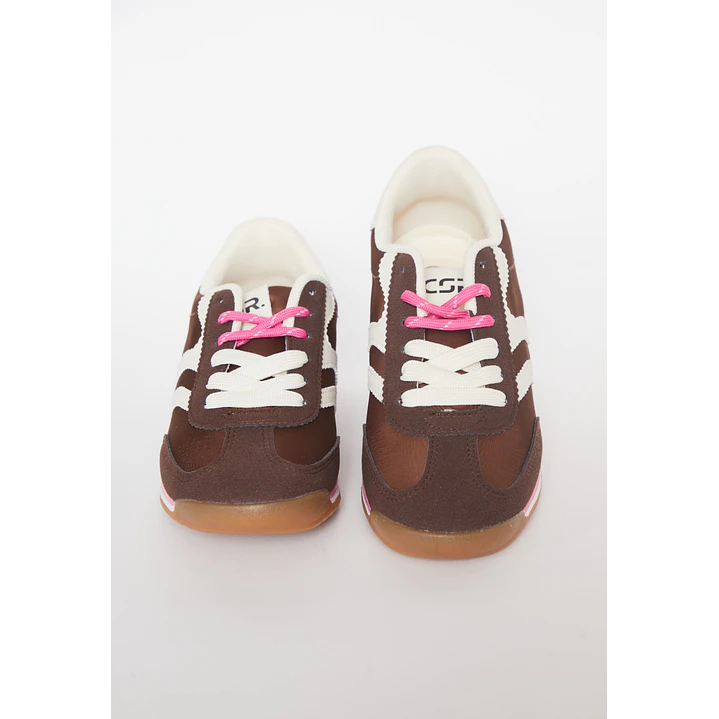 Zapatilla Urbana Mujer Café 2