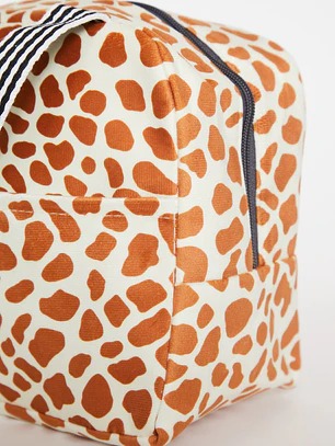 Lonchera Animal Print Naranja