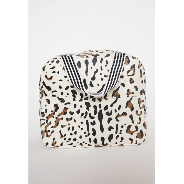 Lonchera Animal Print Blanco 4