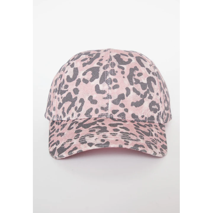 Gorro Animal Print Rosado 1