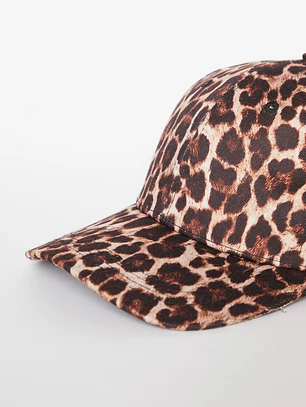 Gorro Animal Print Amarillo