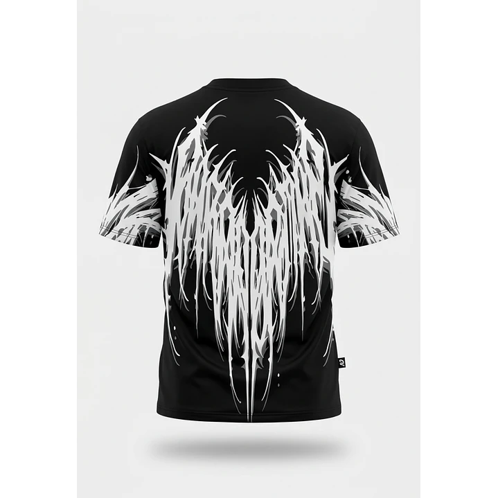 Polera Metalizado Lolo Negro 1