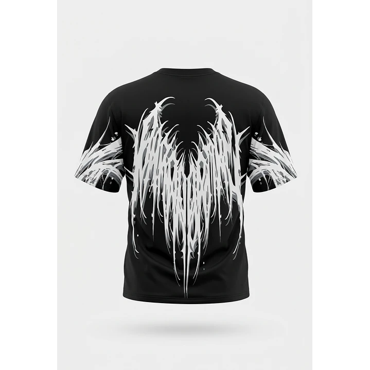 Polera Metalizado Lolo Negro 2