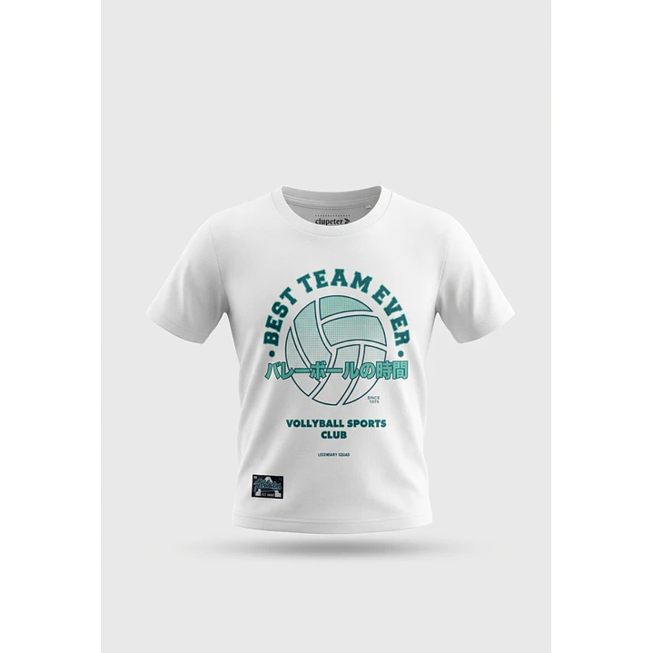 Polera Básica Niño Blanco 1