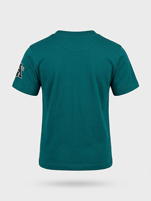 Polera Básica Niño Petróleo 