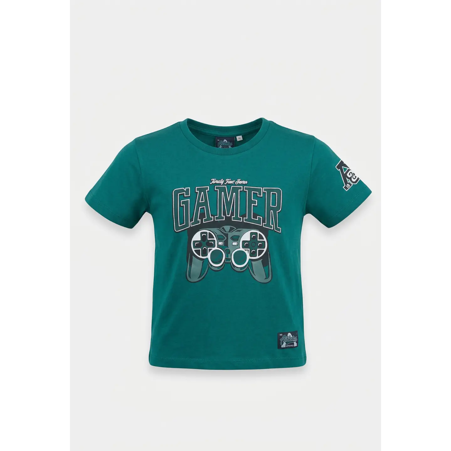 Polera Básica Niño Petróleo  1