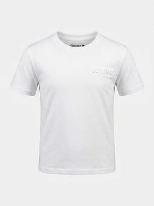 Polera Relieve Niño Blanco