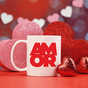 Caneca 'Amor' para Namorados