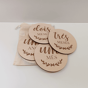 Placas de Nascimento (Modelo 2)