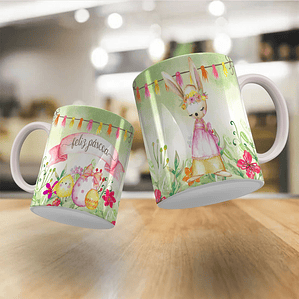 Caneca personalizada Páscoa (Vintage 01)