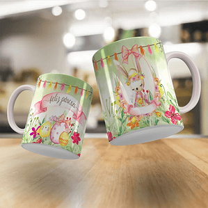 Caneca personalizada Páscoa (Vintage 02)