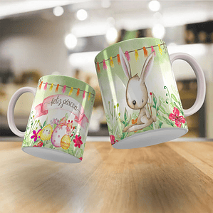 Caneca personalizada Páscoa (Vintage 04)