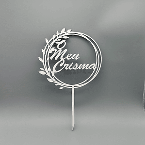 Topo de Bolo Crisma