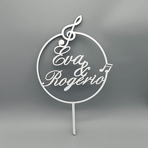 Topo de Bolo Casamento 03